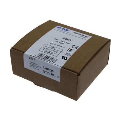 فیوز های سری ایتون بوسمن با سرعت بالا استاندارد بریتانیا BS88 فیوز 25ET