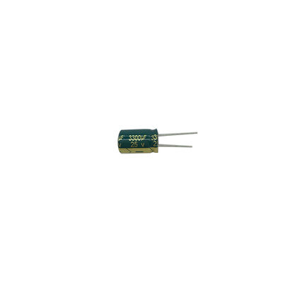 3300UF 25V هک کننده های الکترولیتی آلومینیومی صنعتی کوچک