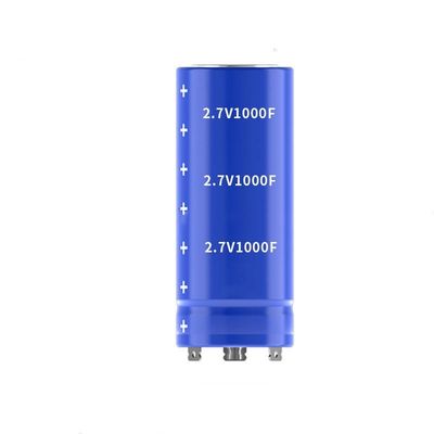 2.7V 1000F نوع پیچ سوپر خازن شارژ سریع قدرت خروجی بالا