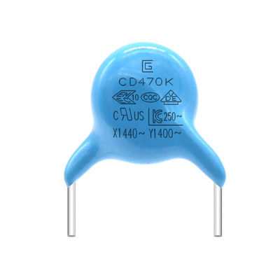 پکیج رزین اپوکسی ضد شعله کم اتلاف Y1 خازن 470K 400VAC