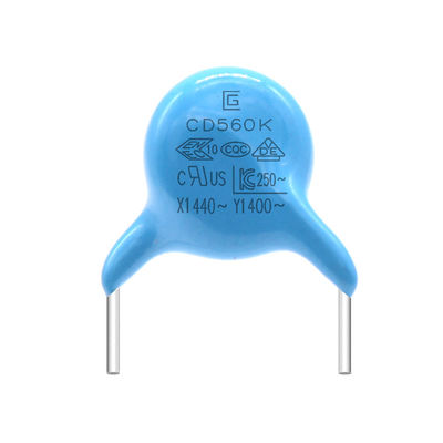 سفارشی Y1 Safety Capacitor 560K 400VAC ولتاژ مقاومت بالا