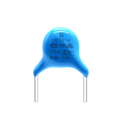 Small Loss Y2 Safety Capacitor 151K مواد سرامیکی برای فیلتر برق