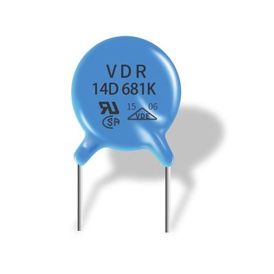 3000VAC ورستور اکسید فلزی 0.5W-10W قدرت نامگذاری 1pF-1000pF جریان نشت ≤0.1mA