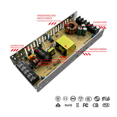 Bina SMPS سوئیچینگ LED منبع برق 5v 200w Full Color ثابت ولتاژ LED راننده 5v