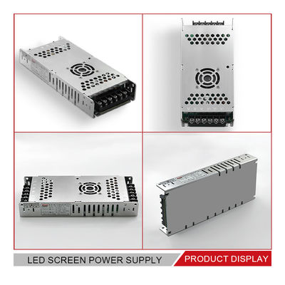 SMPS سوئیچینگ صفحه نمایش LED منبع برق 12v 300w LED ولتاژ ثابت راننده Ultra Thin 5v