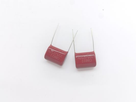 پلیمری پلی پروپیلن 50V-1000V 0.01uF-2.2uF -40.C ~ 85.C فیلم فلزی