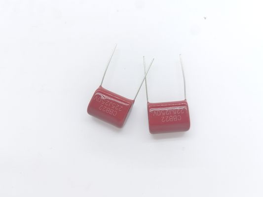 ولتاژ مولف پلی پروپیلن فلزی مولف فیلم فلزی 2.2uF -40.C ~ 85.C ± 5٪ تحمل