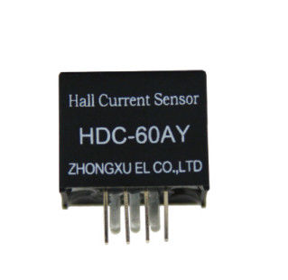 حسگر جریان اثر هال HDC-60AY خروجی برای نصب PCB طیف گسترده ای از دمای -40 °C تا 85 °C