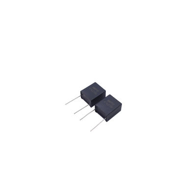 فلز پلی پروپیلن فیلم تهویه 0.82μF شعاعی می تواند طراحی برای عملیات طیف گسترده ای از دما