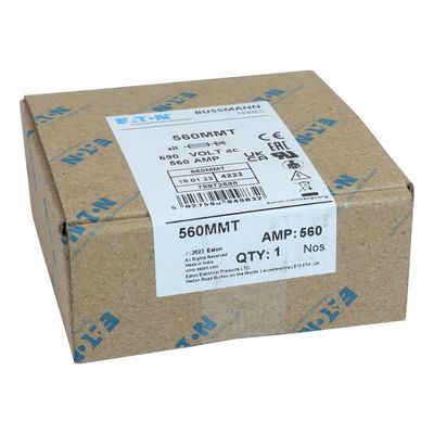 Eaton Bussmann سری سرعت بالا استاندارد بریتانیا 560A BS88 فیوز 560MMT