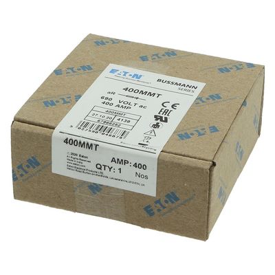 Eaton Bussmann سری سرعت بالا استاندارد بریتانیا 400A BS88 فیوز 400MMT