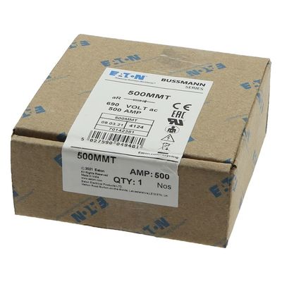 Eaton Bussmann سری سرعت بالا استاندارد بریتانیا 450A BS88 فیوز 450MMT