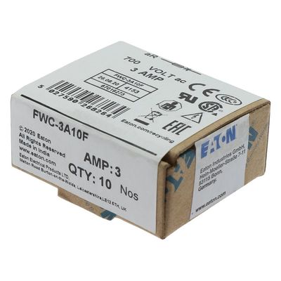 قابلیت دوچرخه سواری و عملکرد عالی فیوز کریمیک ایتون بوسمن 10 X 38 میلی متر فیوز فرول FWC-3A10F
