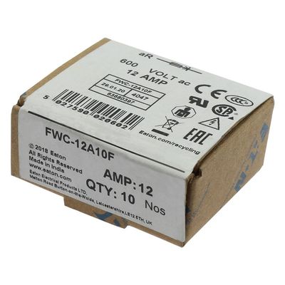 قابلیت دوچرخه سواری و عملکرد عالی فیوز کریمیک ایتون بوسمن 10 X 38 میلی متر فیوز فرول FWC-12A10F