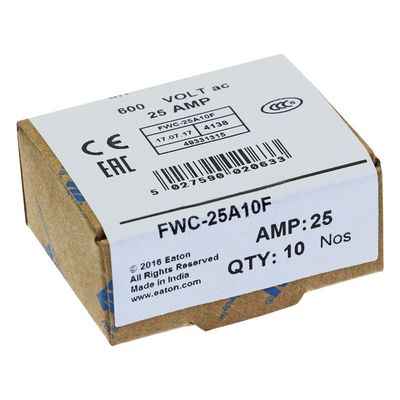 قابلیت دوچرخه سواری و عملکرد عالی فیوز کریمیک ایتون بوسمن 10 X 38 میلی متر فیوز فرول FWC-25A10F