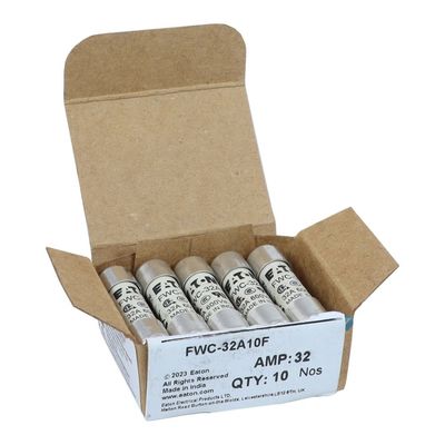 قابلیت دوچرخه سواری و عملکرد عالی فیوز کرامیک ایتون بوسمن 10 X 38 میلی متر فیوز فرول FWC-32A10F