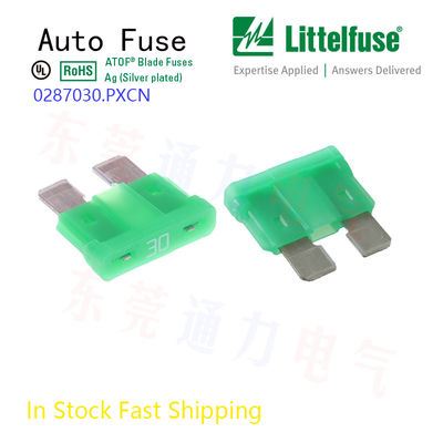 فیوز کوچک تیغه اتومبیل Littelfuse 2A Grey قسمت شماره 0287002.PXCN