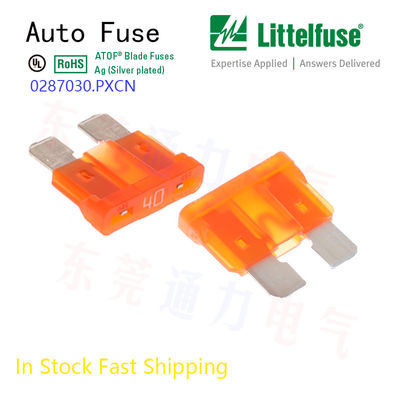 فیوز کوچک تیغه اتومبیل Littelfuse 2A Grey قسمت شماره 0287002.PXCN
