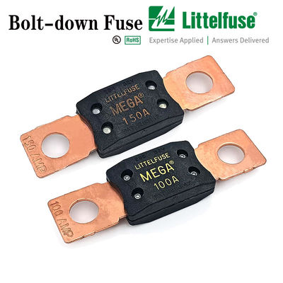 MEGA litelfuse 0298150.ZXEH فیوز های وسایل نقلیه الکتریکی برای کاربردهای سنگین فیوز های بولت-داون