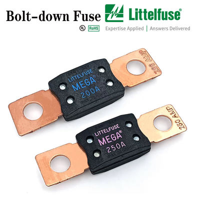 MEGA litelfuse 0298150.ZXEH فیوز های وسایل نقلیه الکتریکی برای کاربردهای سنگین فیوز های بولت-داون