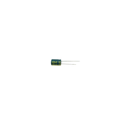 220UF 25V الکترولیتیک آلومینیوم خازن برای تامین برق در دستگاه های الکترونیکی